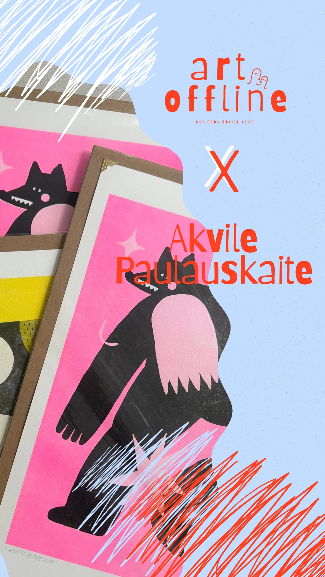 Akvile Paulauskaite – Art Offline kūrėjų pristatymo maketas