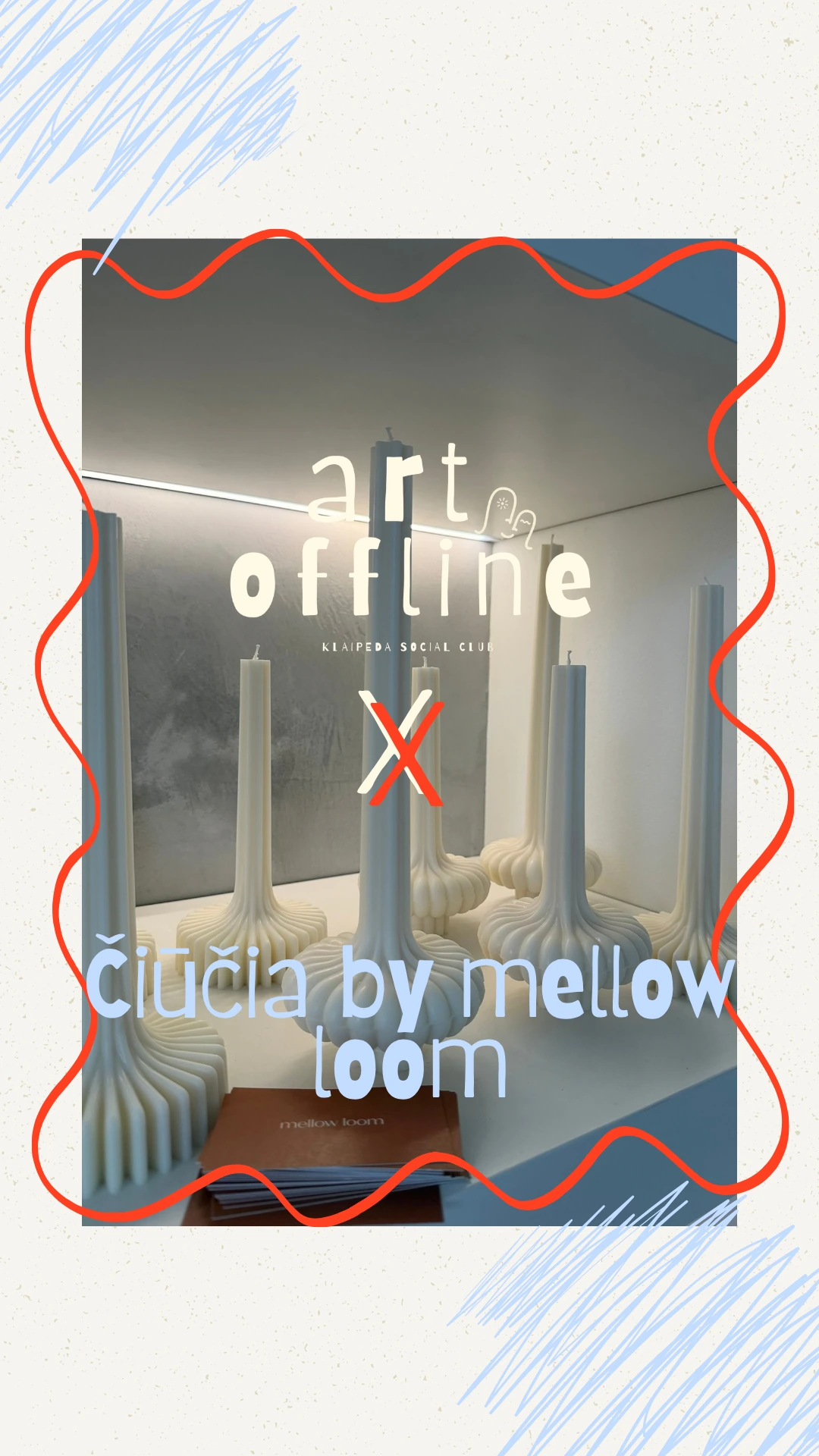 Čiūčia by mellow loom – Art Offline kūrėjų pristatymo maketas