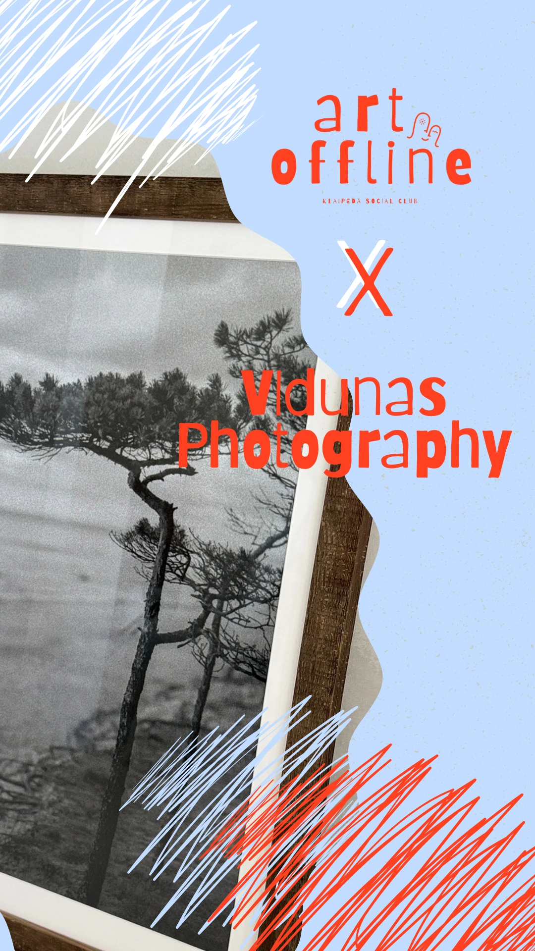 VIdunas Photography – Art Offline kūrėjų pristatymo maketas
